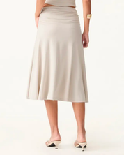 Flowy Side Midi Skirt